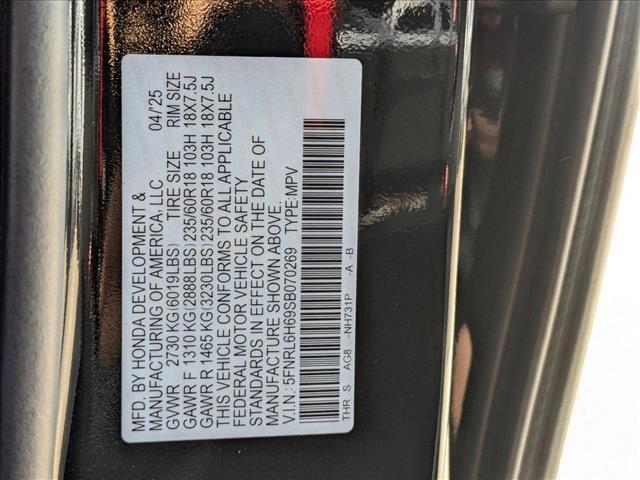 new 2025 Honda Odyssey car, priced at $43,670