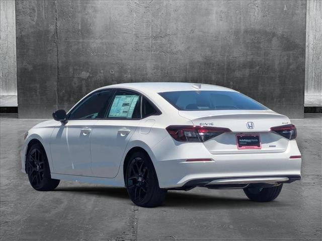 new 2025 Honda Civic Hybrid car, priced at $30,555