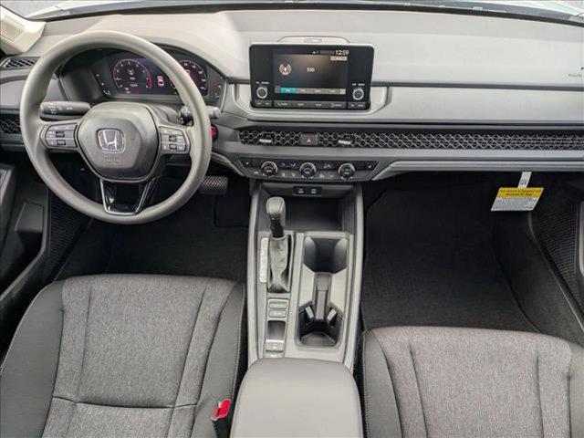 new 2025 Honda Accord car, priced at $32,709