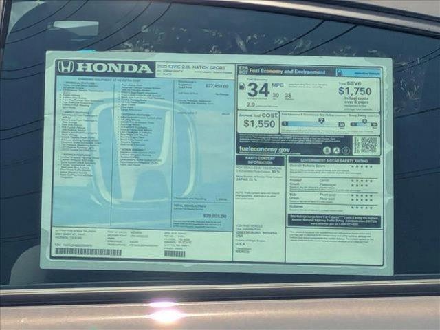 new 2025 Honda Civic car, priced at $28,404