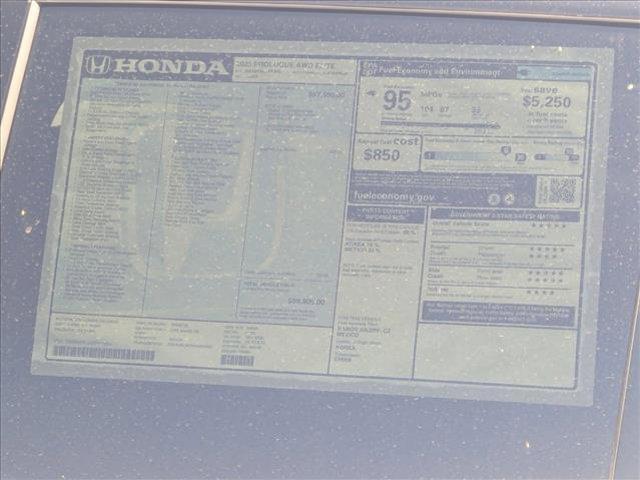 new 2025 Honda Prologue car, priced at $59,805