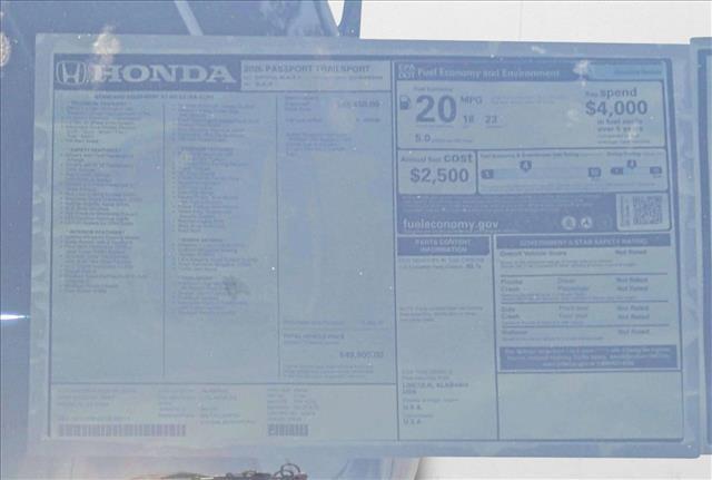 new 2026 Honda Passport car, priced at $52,865