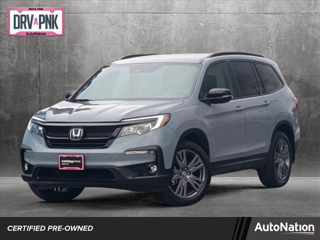 used 2022 Honda Pilot car, priced at $28,745