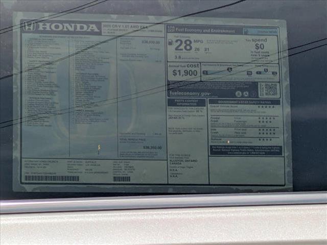 new 2025 Honda CR-V car, priced at $38,350