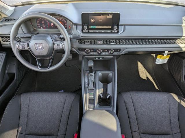 new 2025 Honda Accord car, priced at $32,210