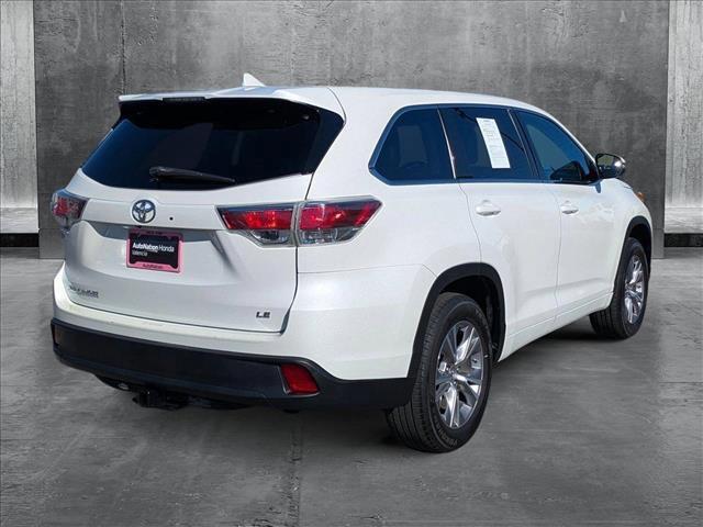 used 2015 Toyota Highlander car, priced at $17,995