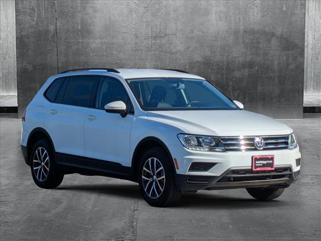 used 2021 Volkswagen Tiguan car, priced at $17,598