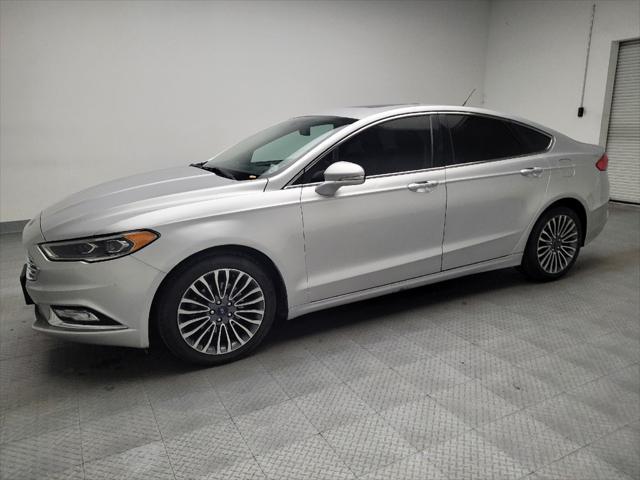 used 2017 Ford Fusion car, priced at $13,695