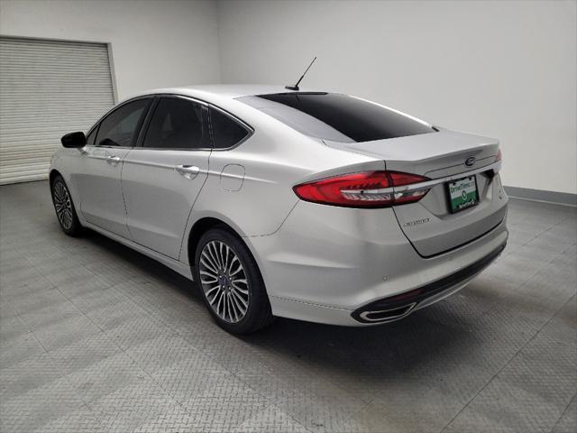 used 2017 Ford Fusion car, priced at $13,695