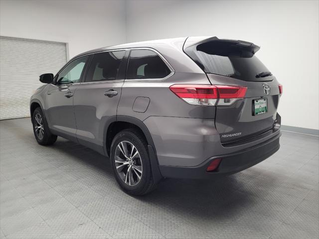 used 2019 Toyota Highlander car, priced at $25,295