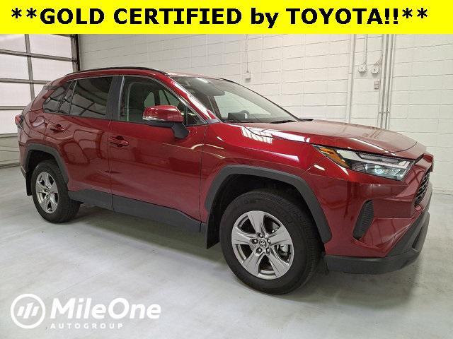 used 2022 Toyota RAV4 car, priced at $30,500
