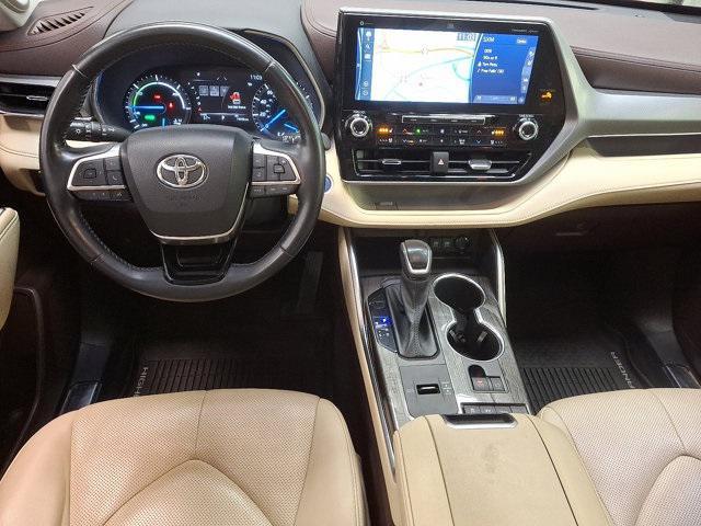 used 2021 Toyota Highlander Hybrid car, priced at $39,100
