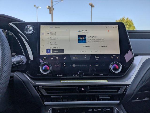 new 2025 Lexus TX 500h car, priced at $71,107