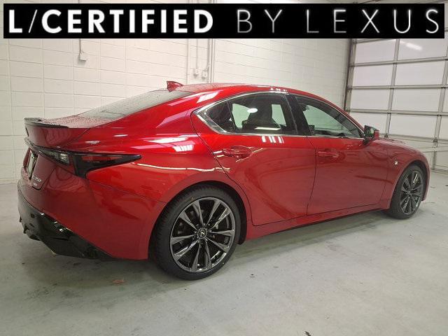 used 2024 Lexus IS 350 car, priced at $47,600