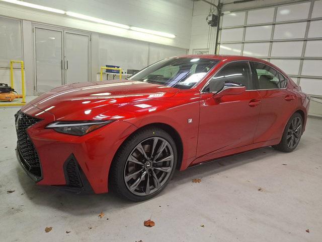 used 2024 Lexus IS 350 car, priced at $46,400