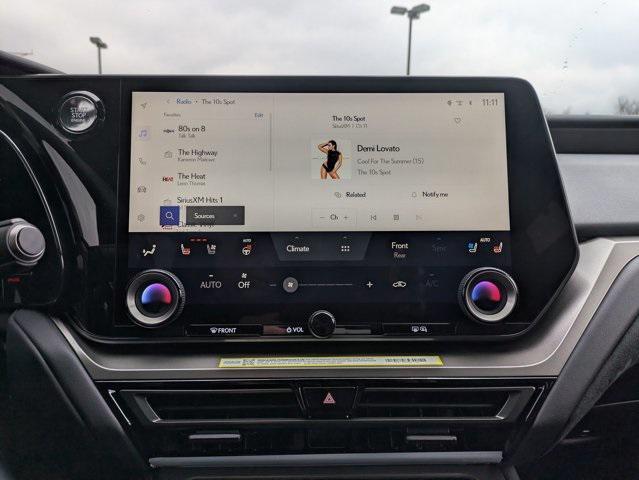 new 2026 Lexus TX 350 car, priced at $72,109