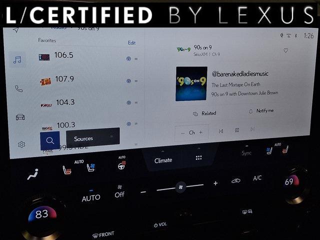 used 2023 Lexus NX 350h car, priced at $45,200