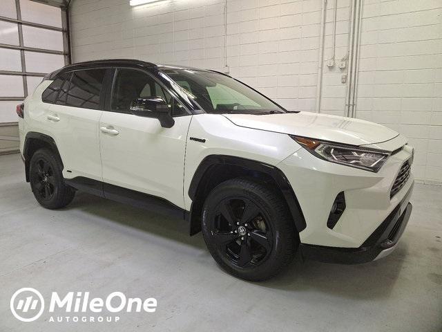 used 2021 Toyota RAV4 Hybrid car, priced at $30,900