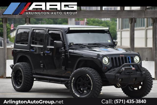 used 2016 Jeep Wrangler Unlimited car, priced at $19,822