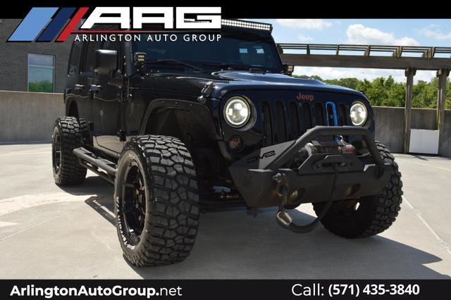 used 2016 Jeep Wrangler Unlimited car, priced at $19,944