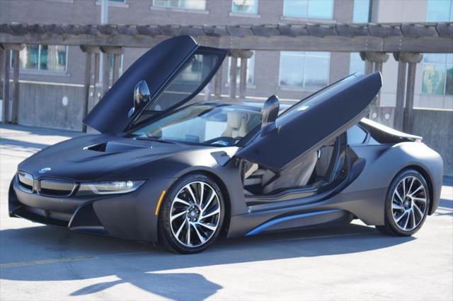 used 2015 BMW i8 car, priced at $53,555