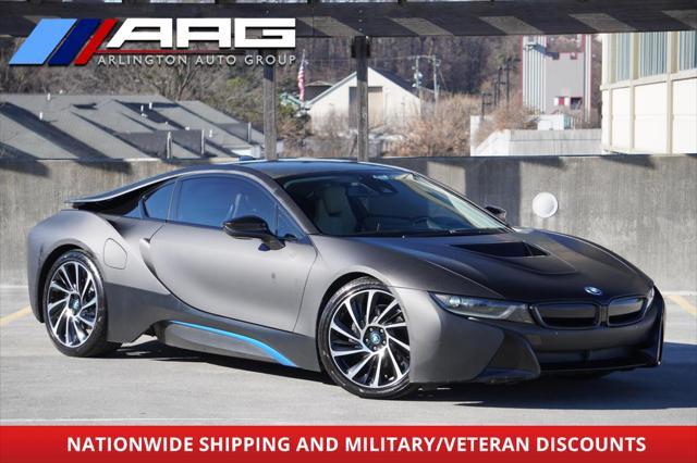 used 2015 BMW i8 car, priced at $53,555