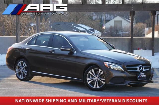 used 2015 Mercedes-Benz C-Class car, priced at $15,495