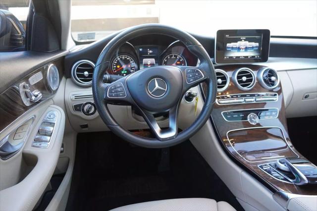 used 2015 Mercedes-Benz C-Class car, priced at $15,495