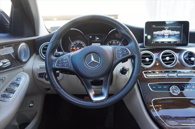 used 2015 Mercedes-Benz C-Class car, priced at $15,495