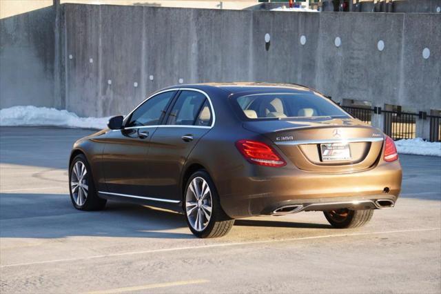 used 2015 Mercedes-Benz C-Class car, priced at $15,495