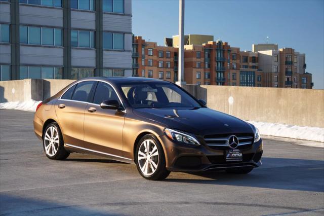 used 2015 Mercedes-Benz C-Class car, priced at $14,495