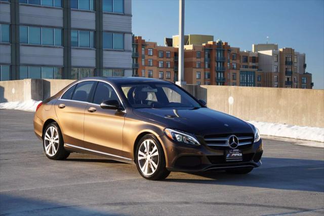 used 2015 Mercedes-Benz C-Class car, priced at $15,495