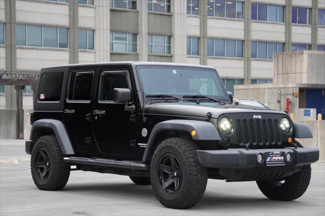 used 2012 Jeep Wrangler Unlimited car, priced at $15,795