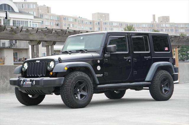 used 2012 Jeep Wrangler Unlimited car, priced at $15,795