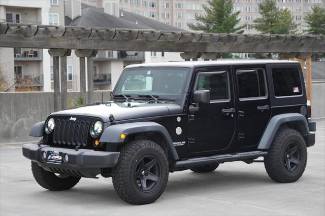 used 2012 Jeep Wrangler Unlimited car, priced at $15,795