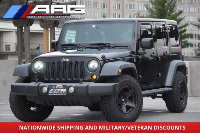 used 2012 Jeep Wrangler Unlimited car, priced at $15,795