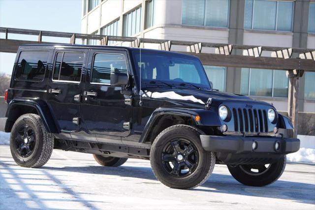 used 2015 Jeep Wrangler Unlimited car, priced at $14,995