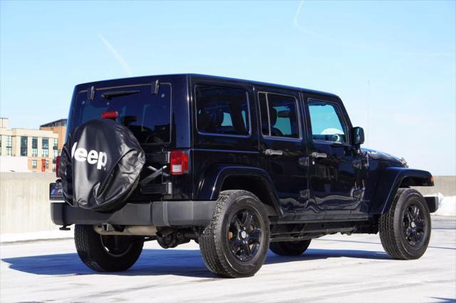 used 2015 Jeep Wrangler Unlimited car, priced at $13,595