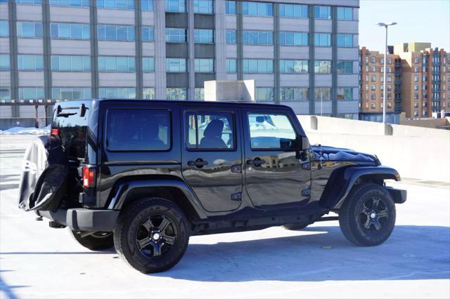 used 2015 Jeep Wrangler Unlimited car, priced at $14,995