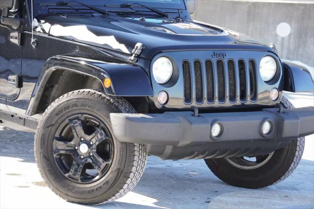 used 2015 Jeep Wrangler Unlimited car, priced at $14,995