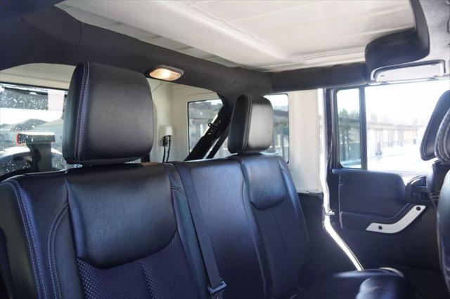 used 2015 Jeep Wrangler Unlimited car, priced at $14,995