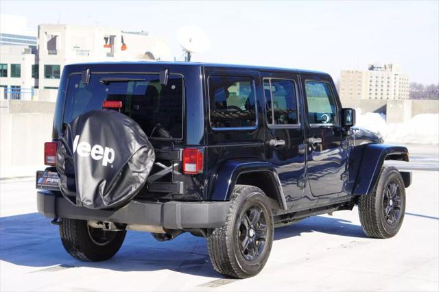 used 2015 Jeep Wrangler Unlimited car, priced at $14,995