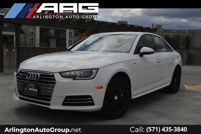 used 2017 Audi A4 car, priced at $14,500