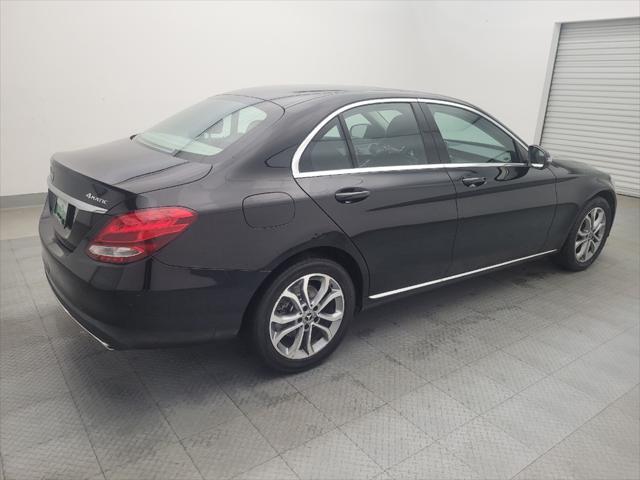 used 2018 Mercedes-Benz C-Class car, priced at $23,095