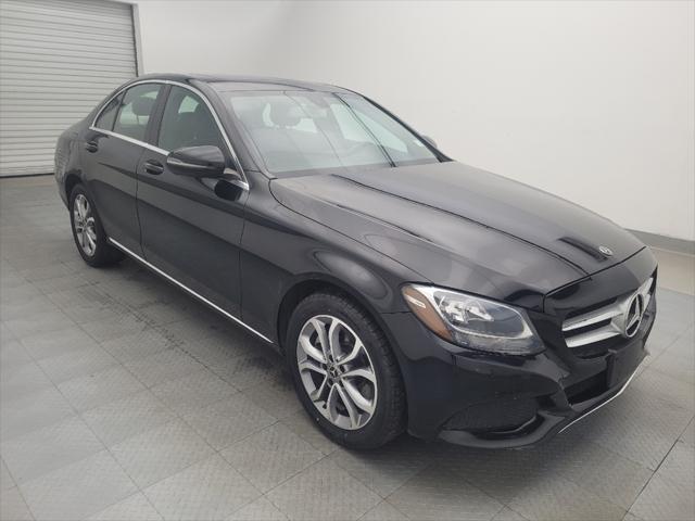 used 2018 Mercedes-Benz C-Class car, priced at $23,095
