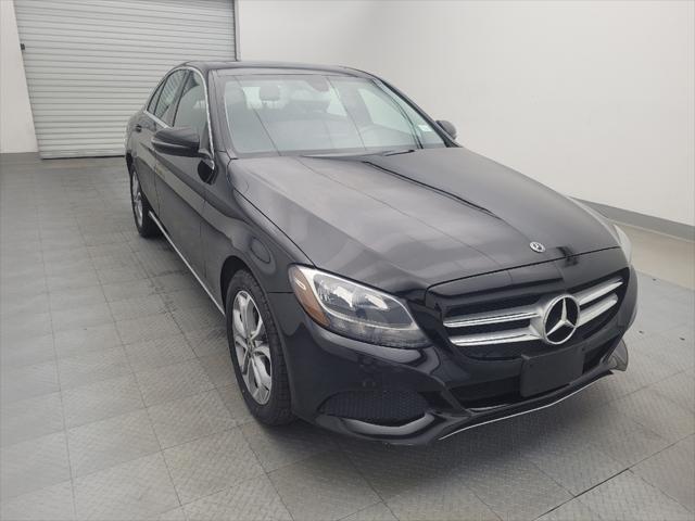 used 2018 Mercedes-Benz C-Class car, priced at $23,095