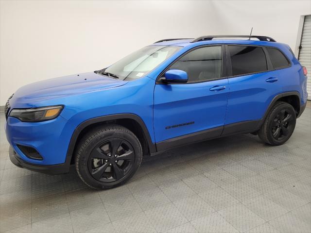 used 2021 Jeep Cherokee car, priced at $23,395