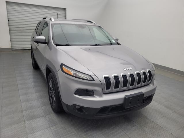 used 2018 Jeep Cherokee car, priced at $16,295