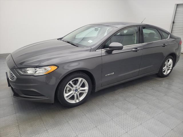 used 2018 Ford Fusion Hybrid car, priced at $16,595