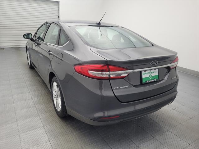 used 2018 Ford Fusion Hybrid car, priced at $16,595